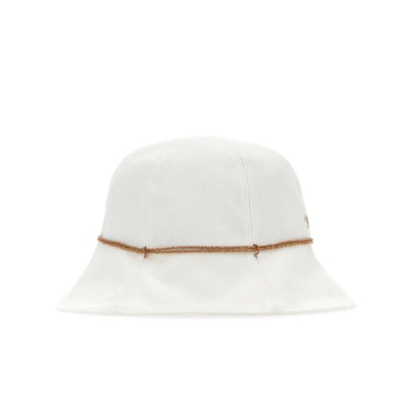 NWT Helen Kaminski Balu Cloche Bucket Hat packable cotton raffia - Picture 2 of 9